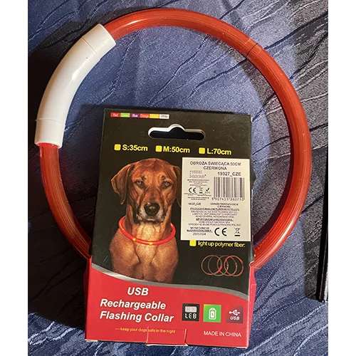 Dog’s choice — USB Rechargeable Flashing Collar