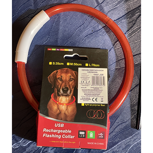 Dog’s choice — USB Rechargeable Flashing Collar