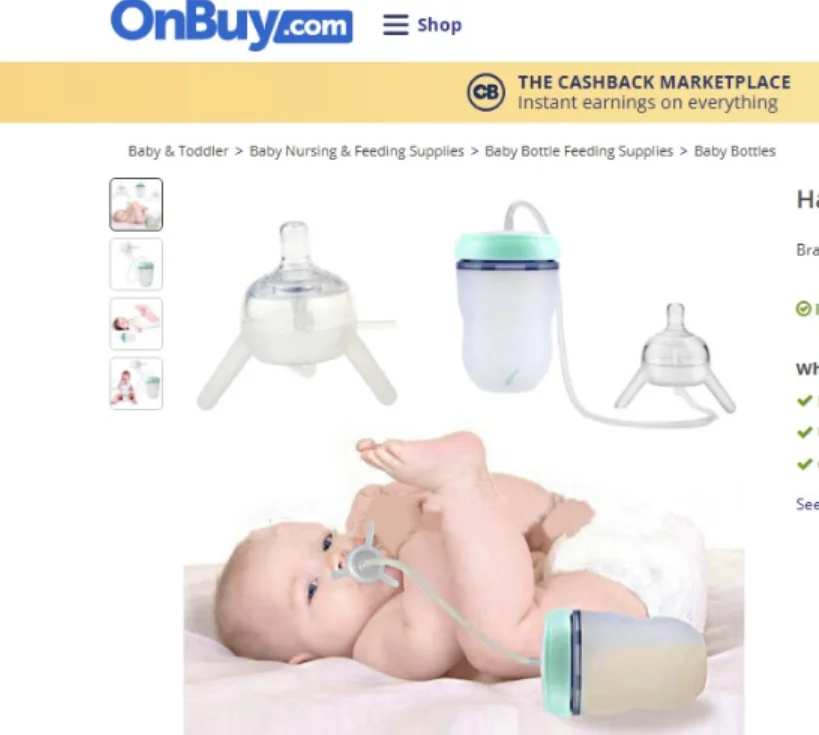 Dongguan Mumiy Technology Industry Co Ltd — Colobyby Baby Self Feeding Bottle