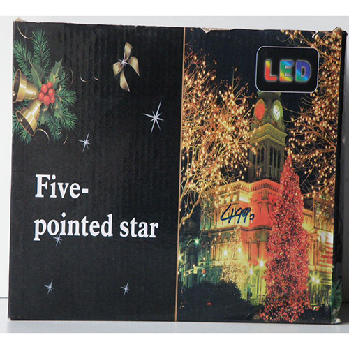 LED FIVE-POINTED STAR
