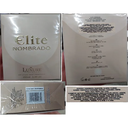 LUXURE PARFUMES — ELITE NOMBRADO