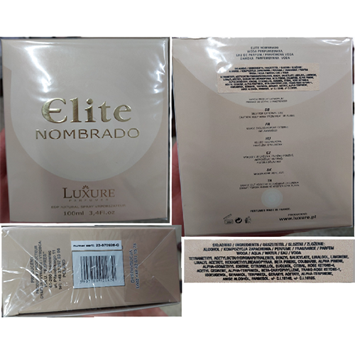 LUXURE PARFUMES — ELITE NOMBRADO