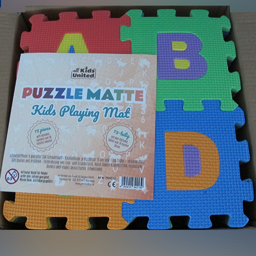 all kids united — Puzzle Matte, Kids Playing Mat