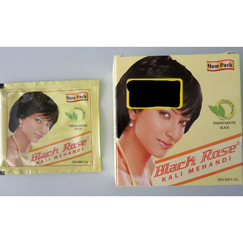 Black Rose Kali Mehandi — Powder Hair Dye