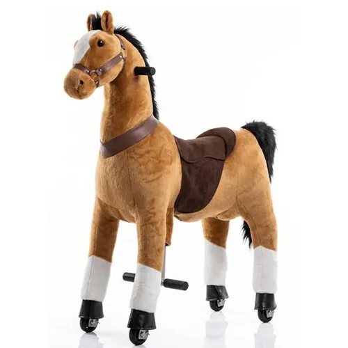 Cheval d'équitation à roues