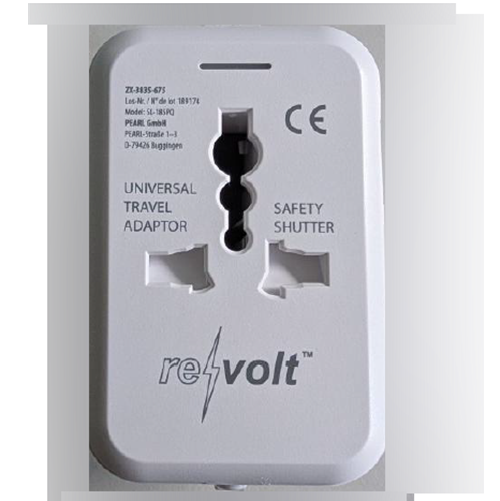 revolt — Universal Travel Adaptor